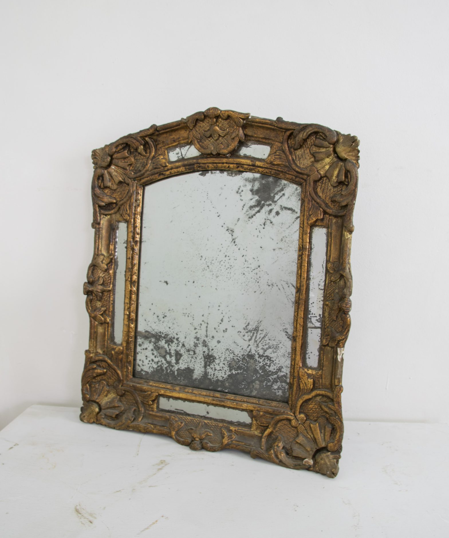 18th Century French Gitwood Mirror