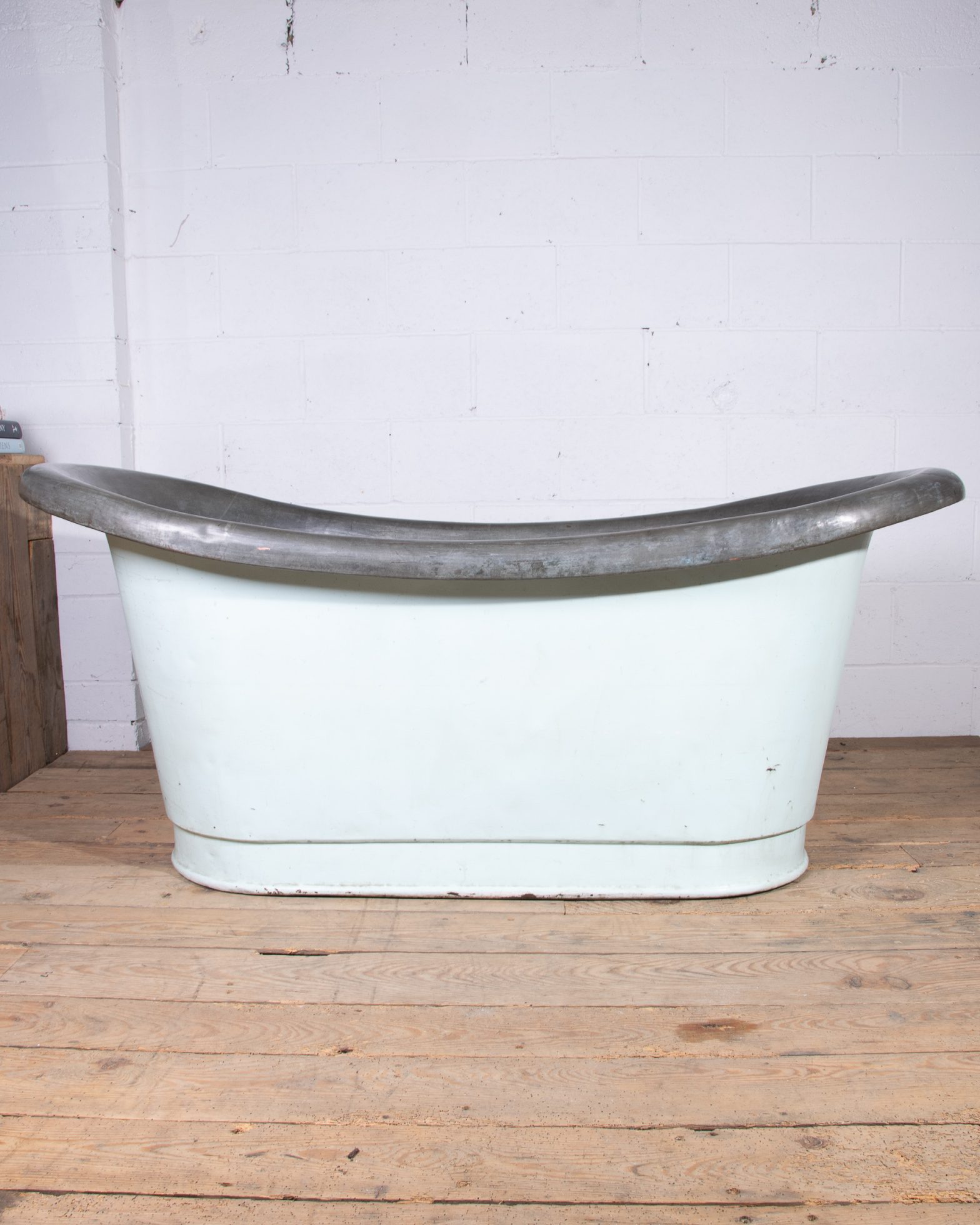 19th C. Copper Bathtub