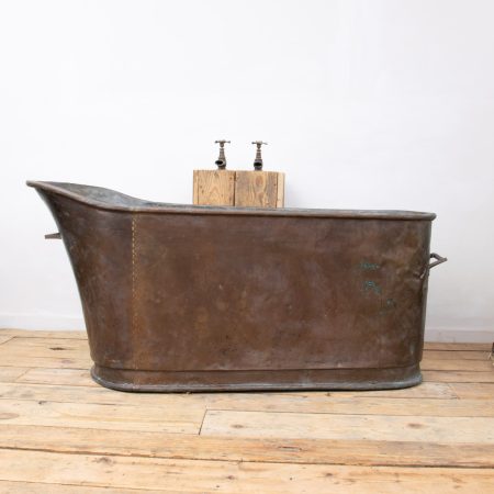 Antique Copper Slipper Bathtub