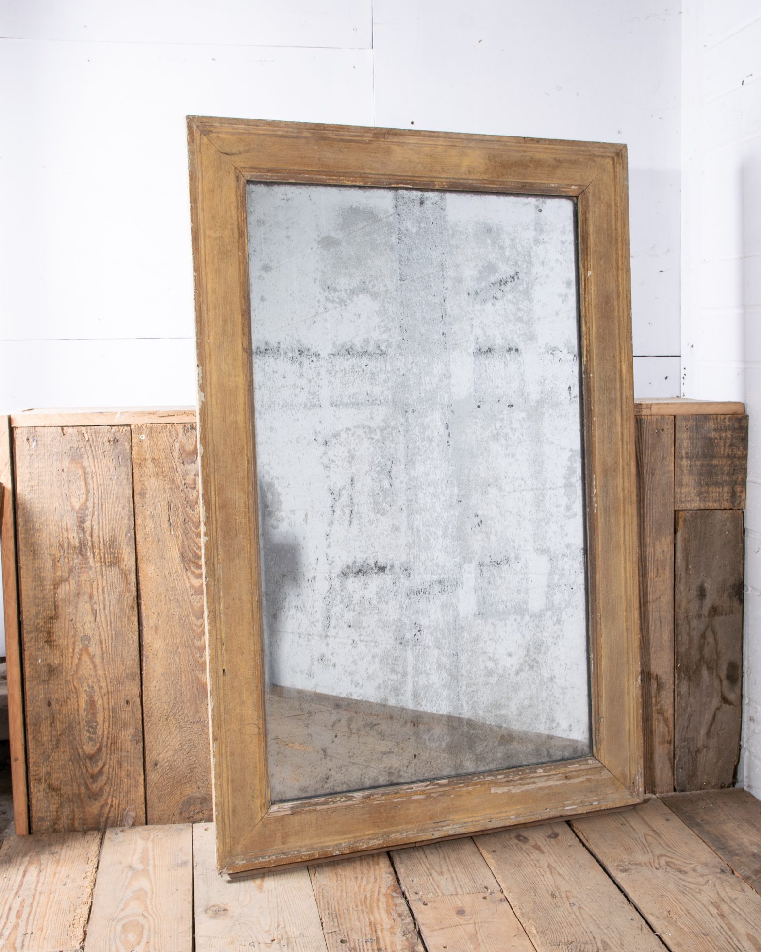 Large Antique Mirror