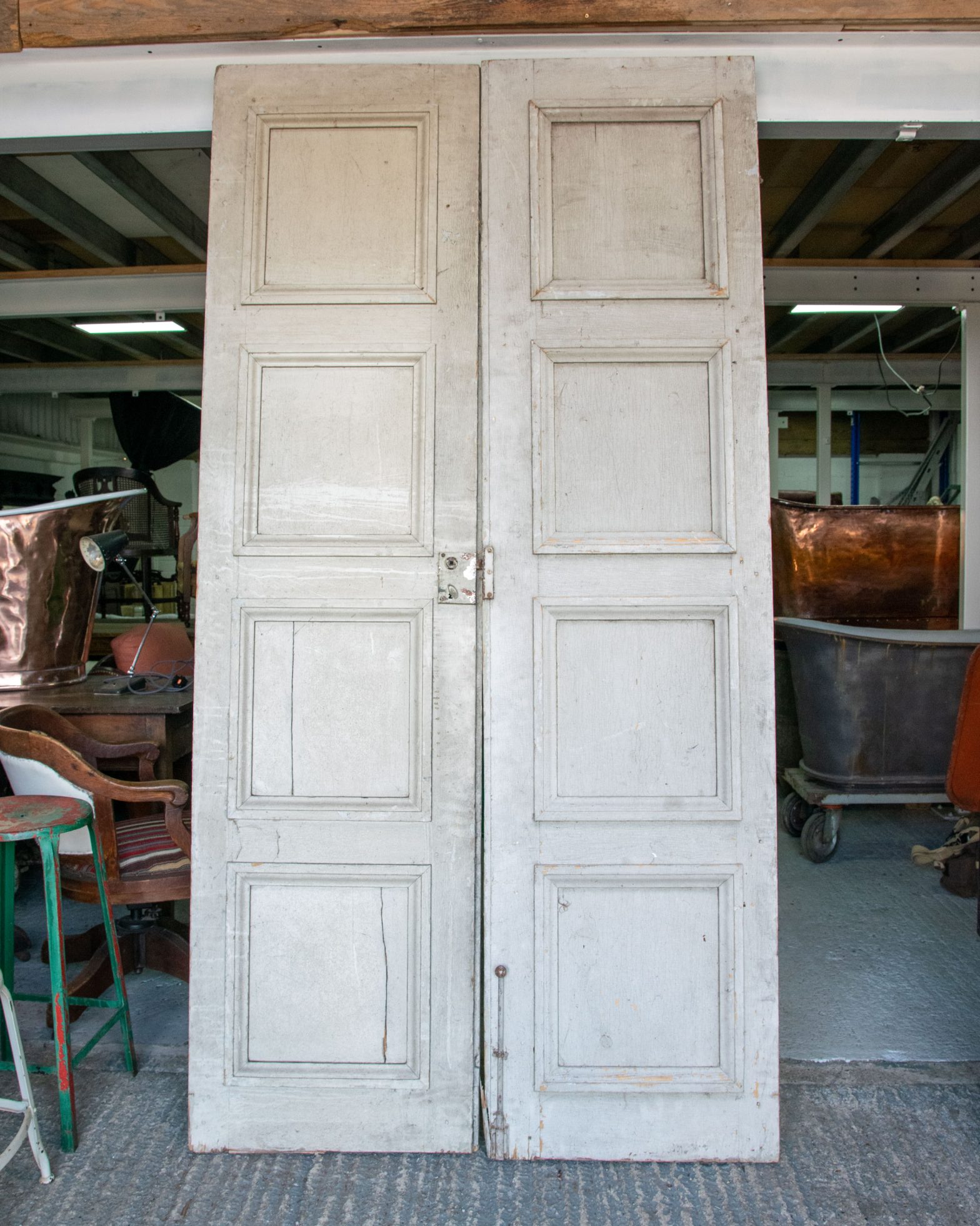 Antique Chateau Shutter Doors
