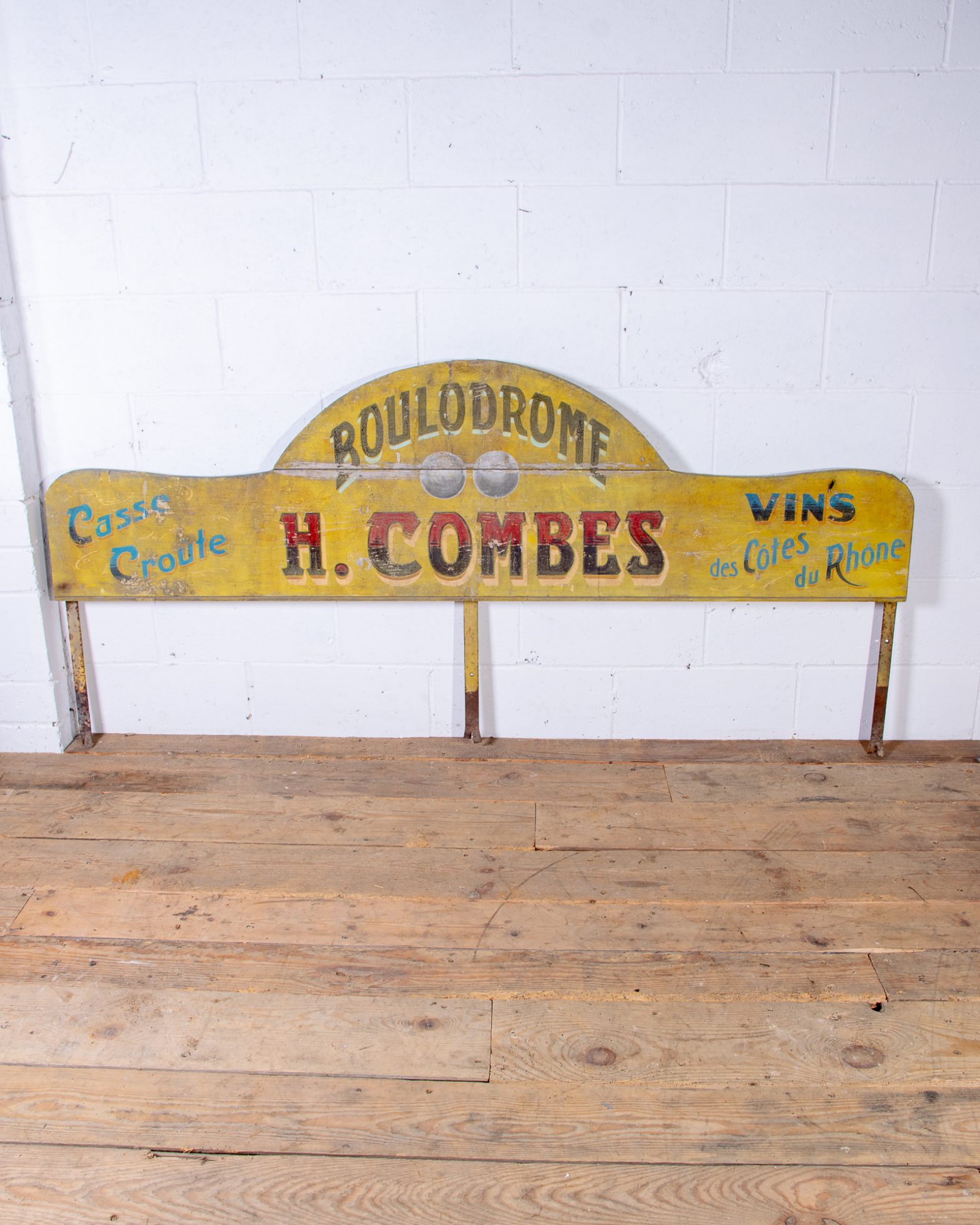 Boulodrome Vintage Sign