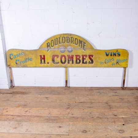 Boulodrome Vintage Sign