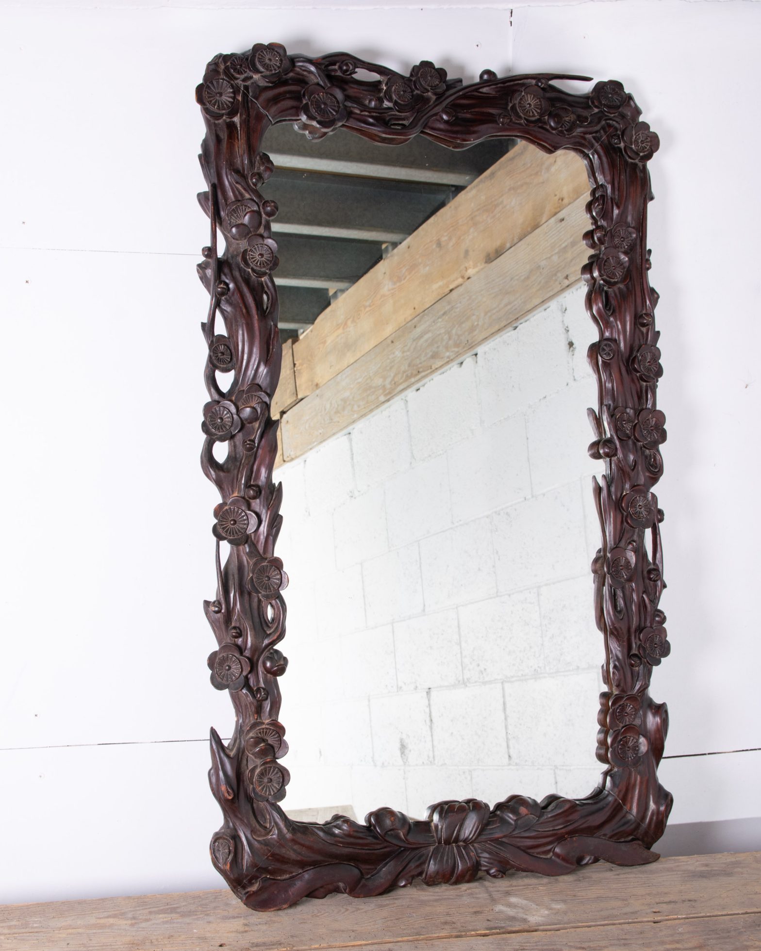 Carved Mirror
