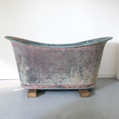 Copper Bateau Bath