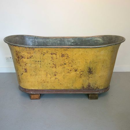 Antique Copper Bateau Bathtub