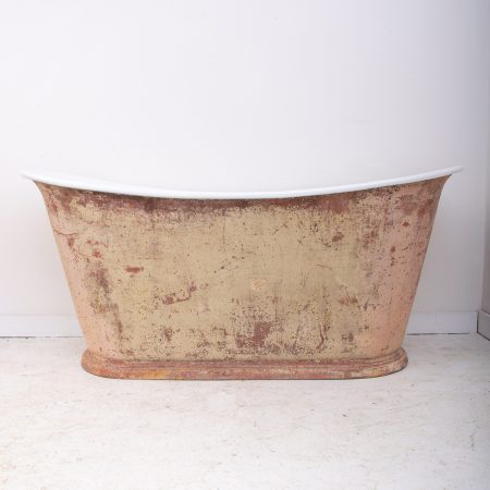 Cast Iron Bathtub on Plinth