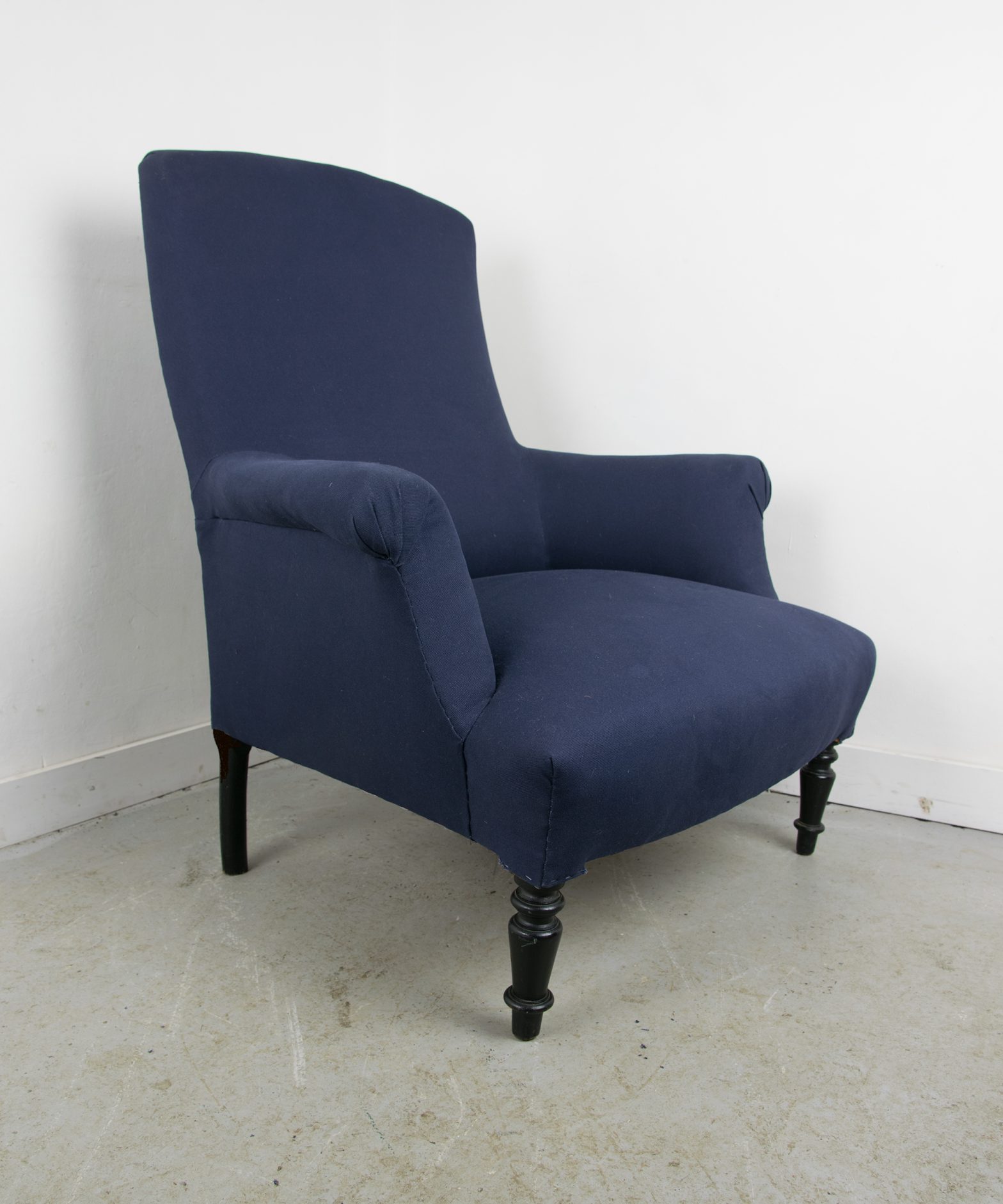 Reupholstered Armchair
