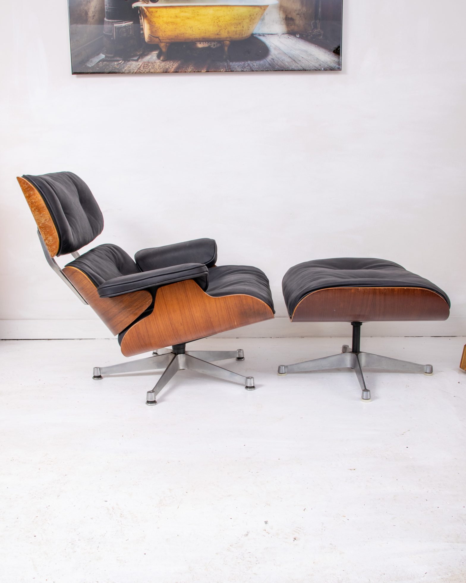 Eames Hille Lounge Chair & Ottoman