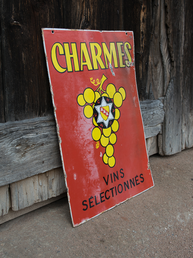 Enamel Wine Sign