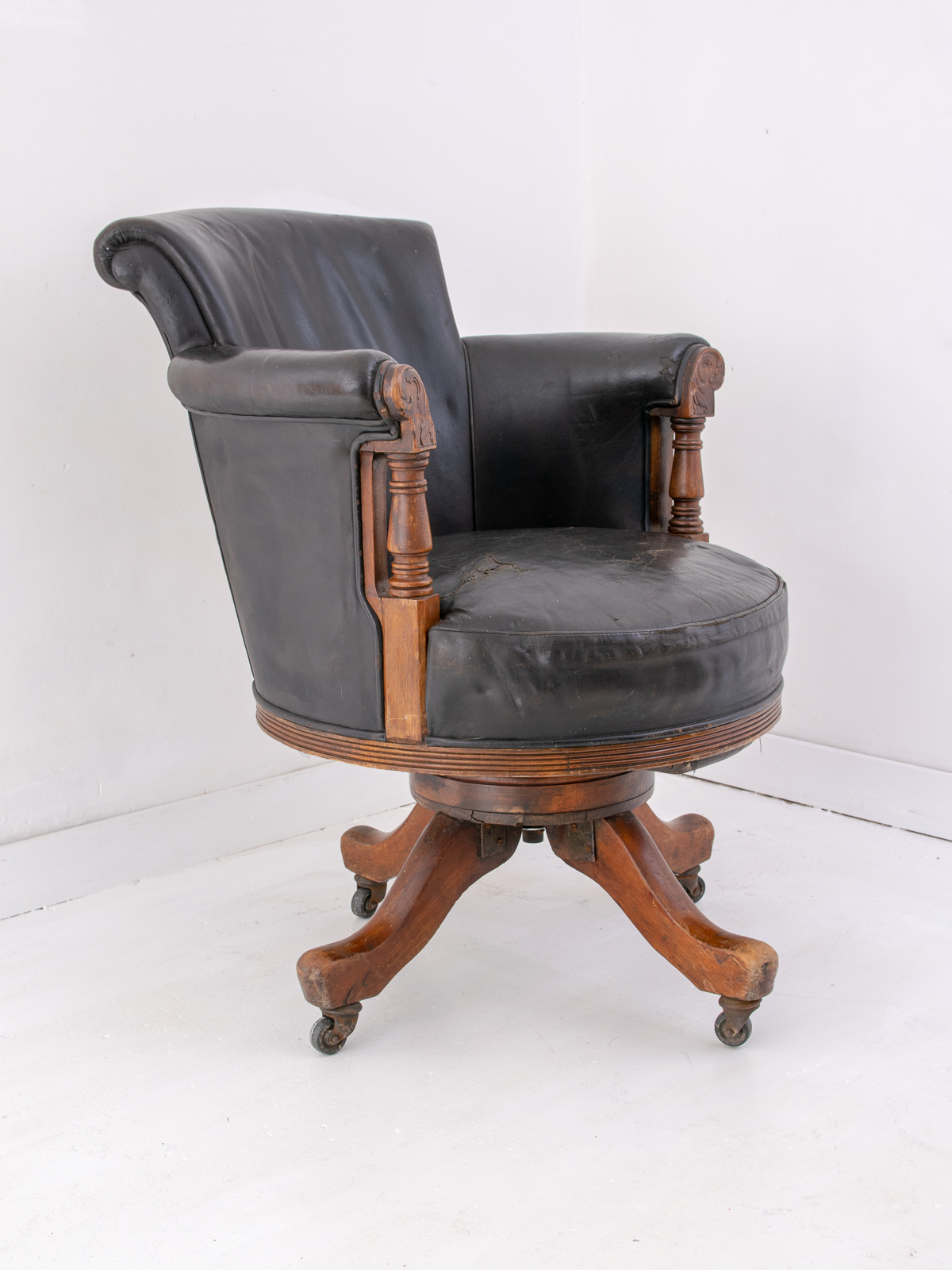 Leather Captain's Chair