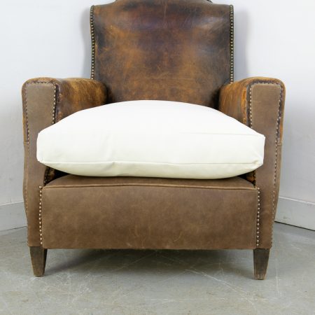 Leather Club Armchair