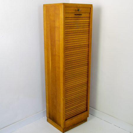 Single Tambour Cabinet 1960s