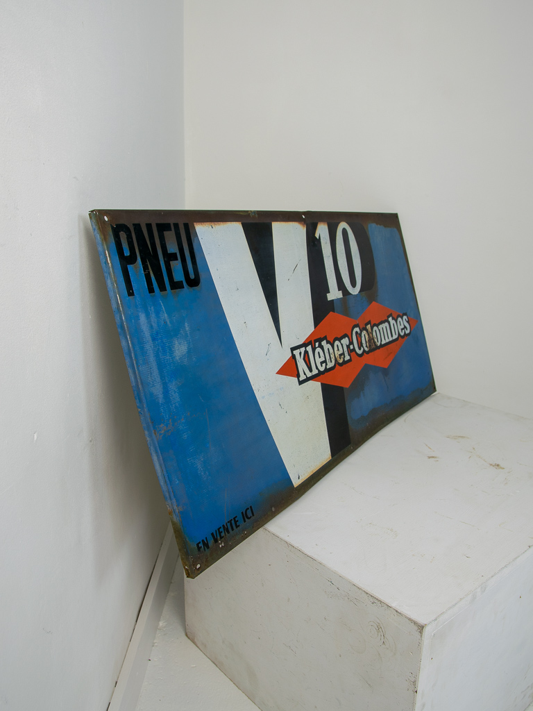 Kléber V10 Tyres Metal Enamel Sign