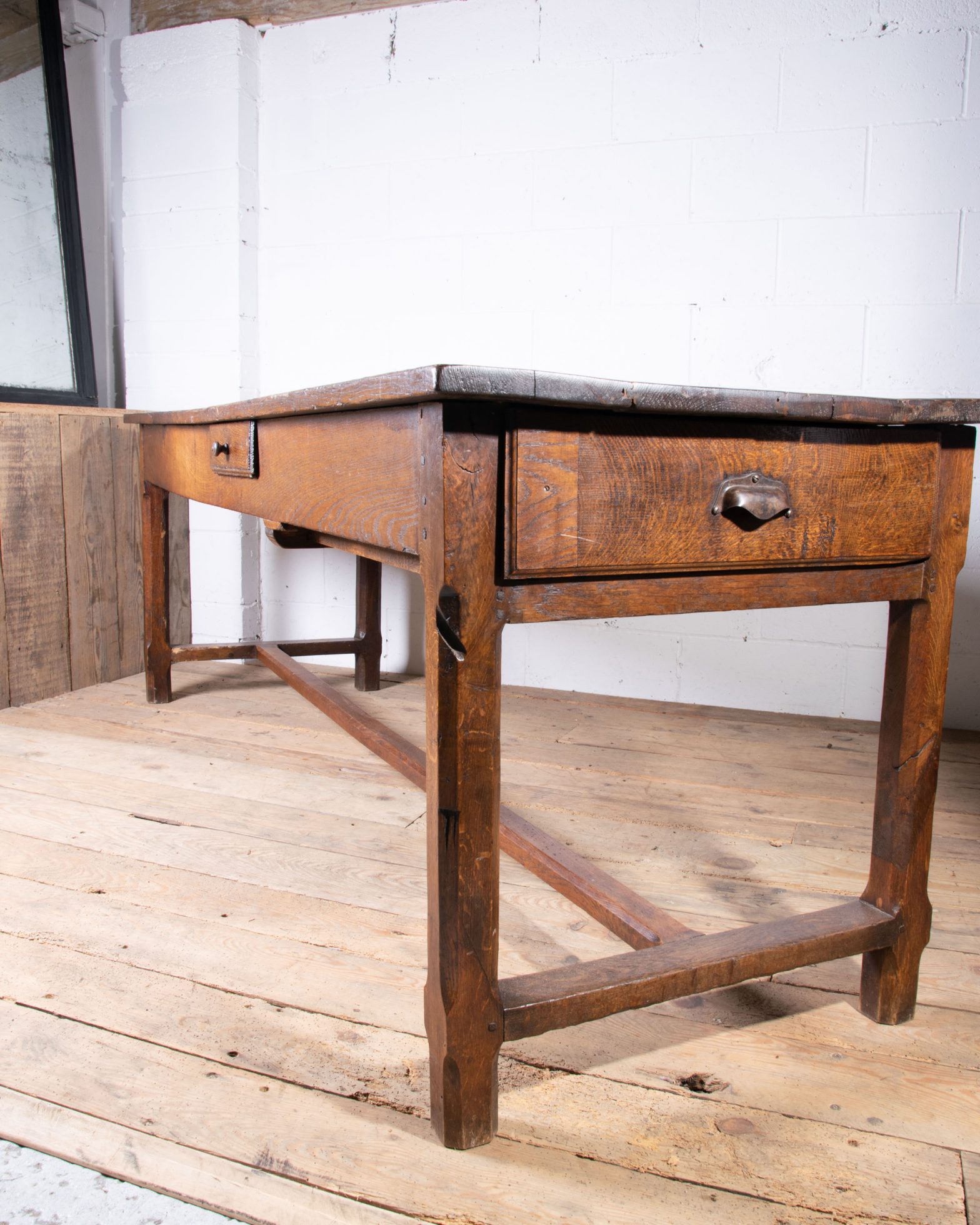 Long Farmhouse Dining Table