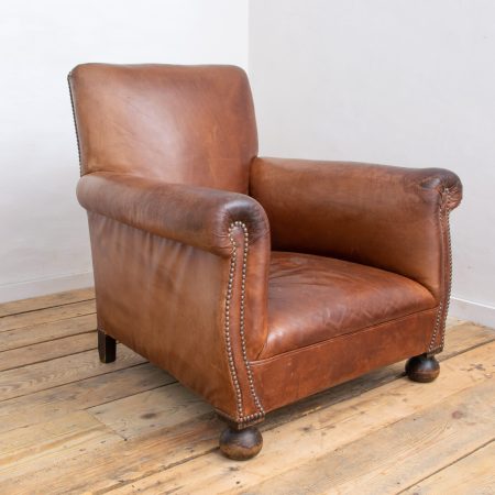 George Smith Leather Armchair