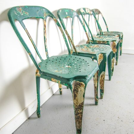 Industrial Tolix Cafe Chairs