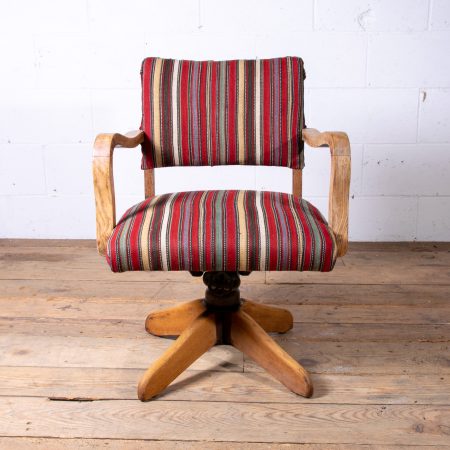 Hillcrest Desk Chair Kilim Upholstery