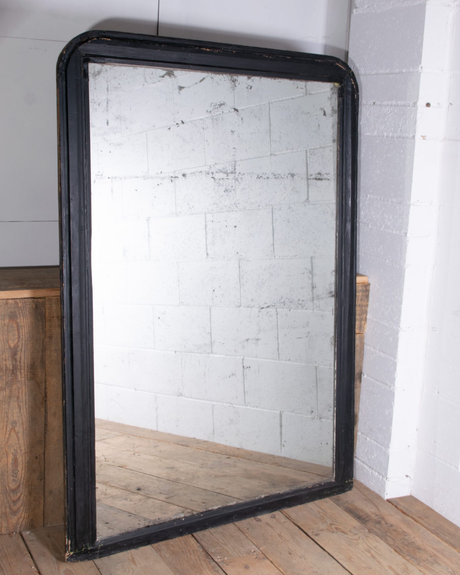 Large 19th C Mercury Mirror