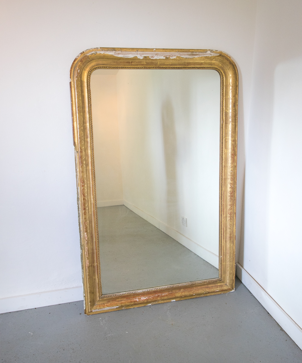 Large Louis Philippe Mirror