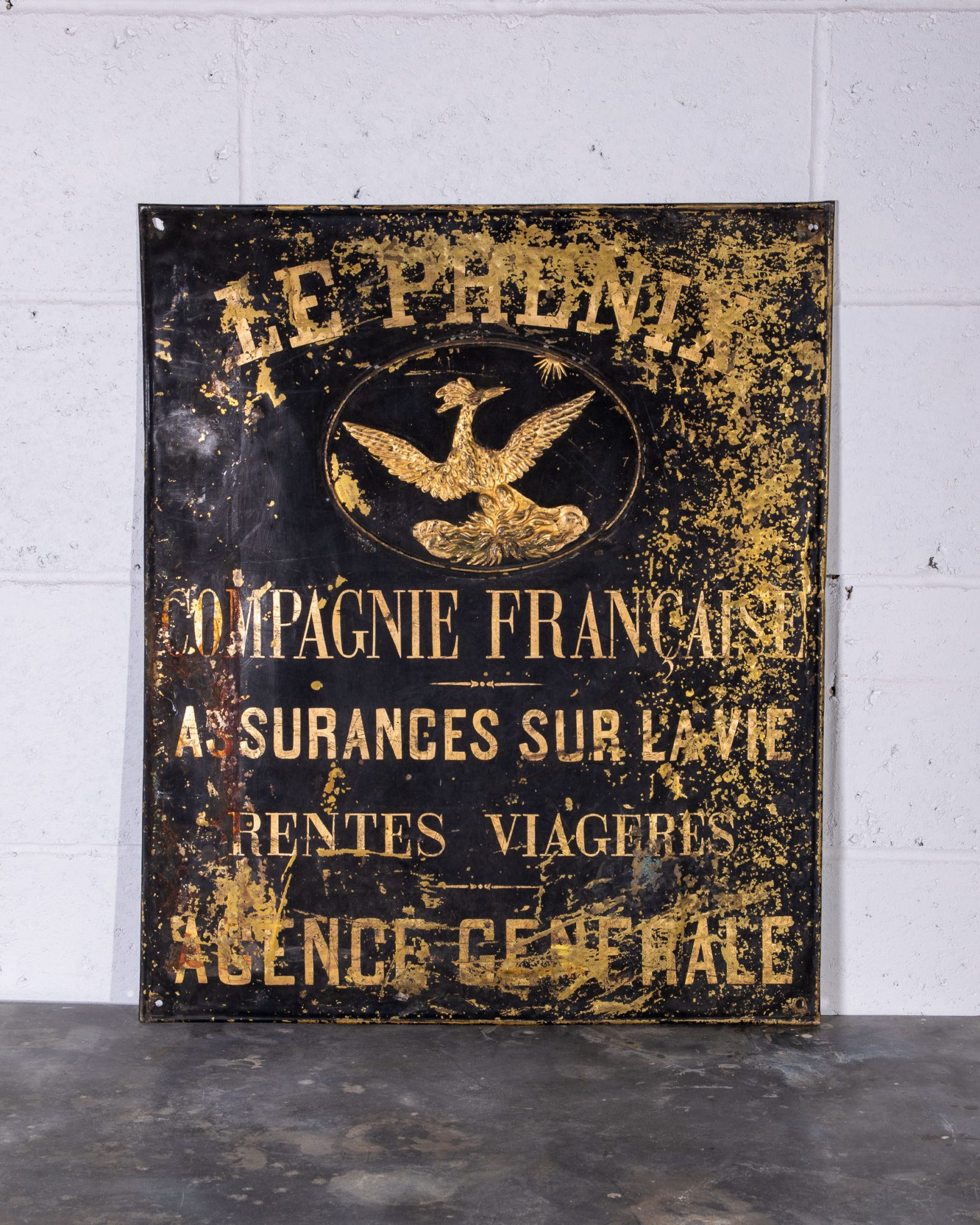 Metal Sign 1930s