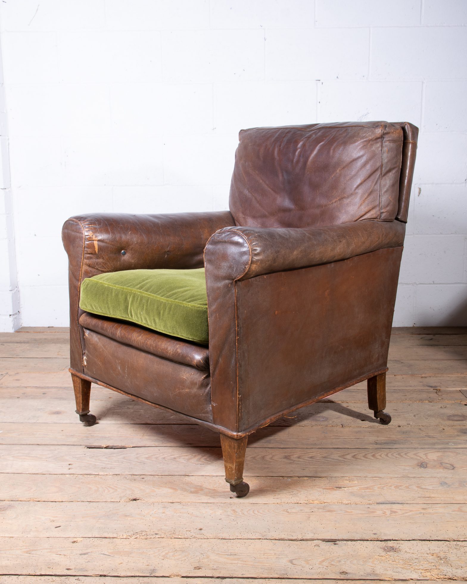 Leather Club Armchair