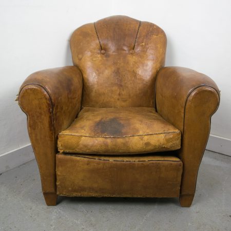 Leather Club Chair