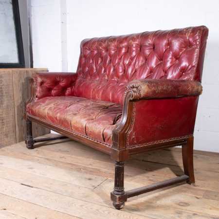 Leather Club Sofa