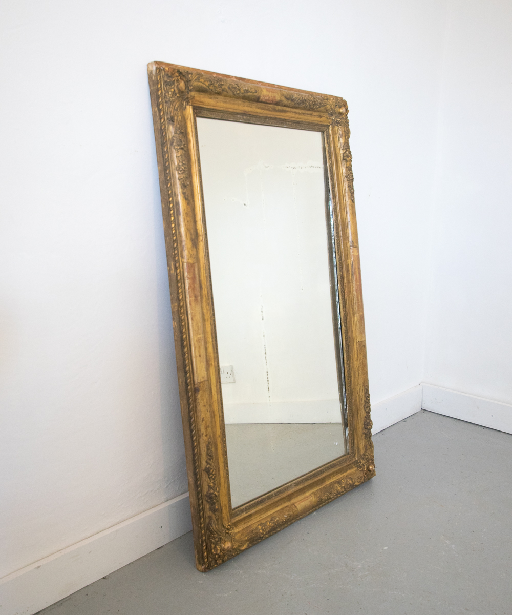 Louis XVI Gilt Mirror