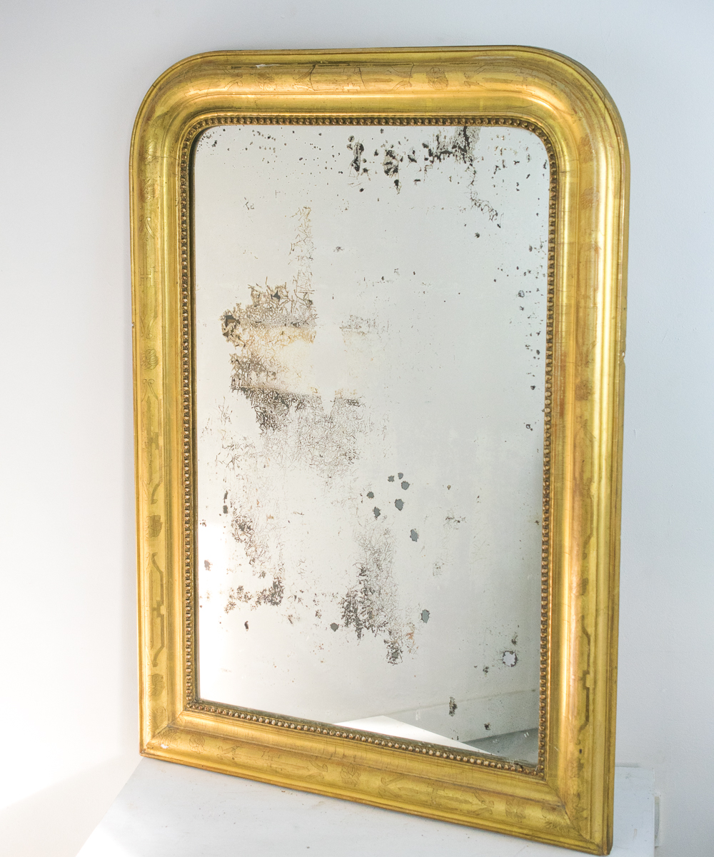 Louis Philippe Gilt Mirror