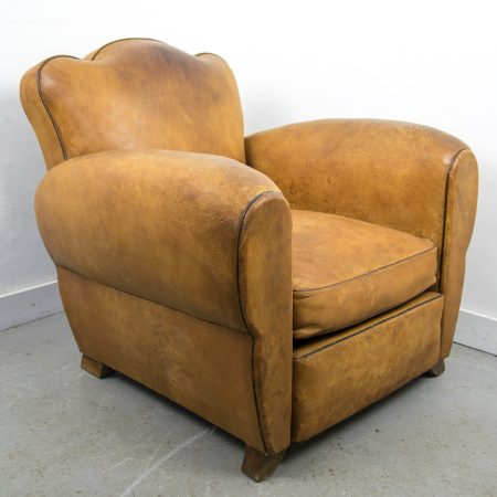 Leather Club Chair