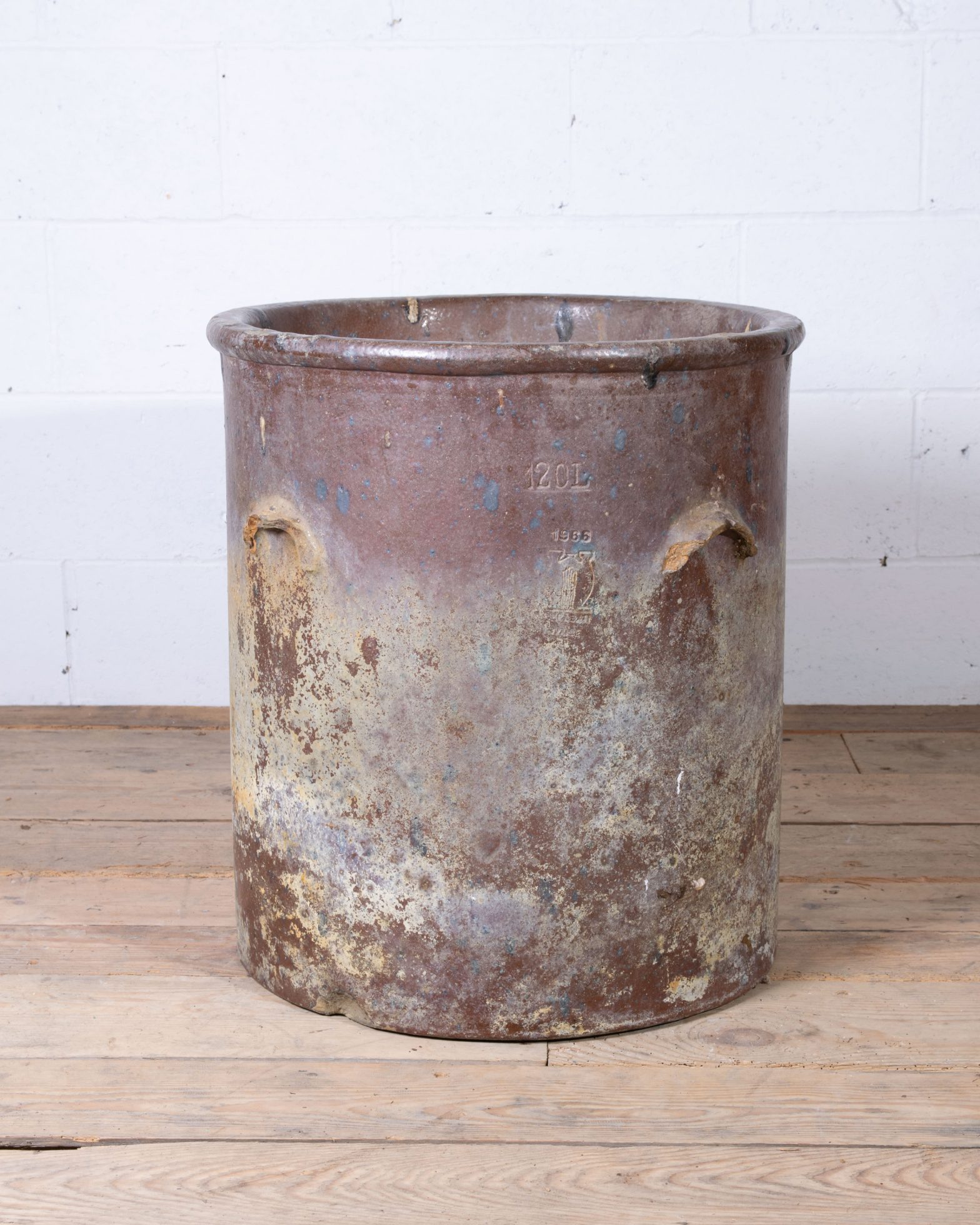 Large Glazed Pot