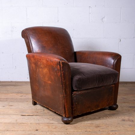 Leather Club Armchair