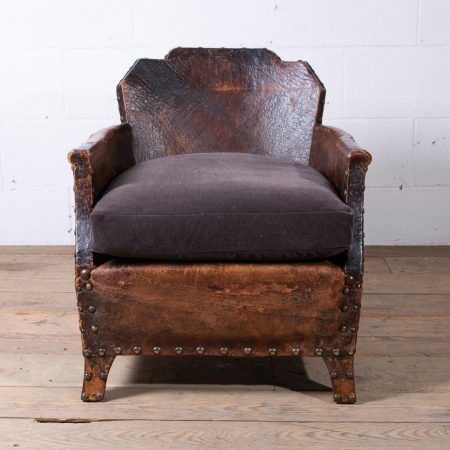Studded Club Chair
