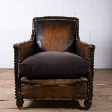 Studded Club Armchair