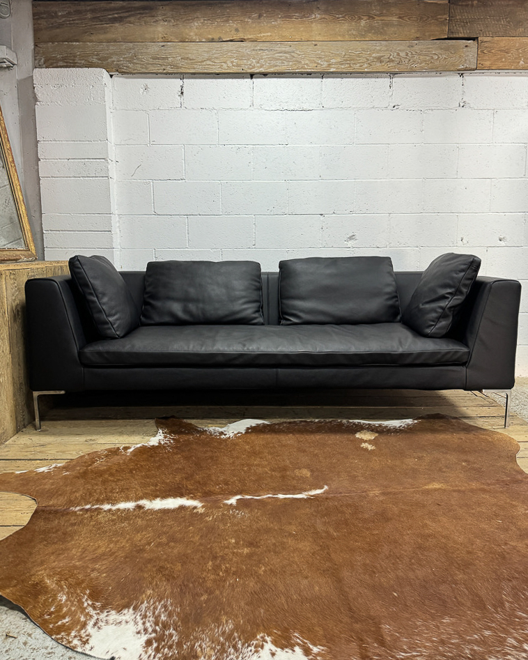 Old Leather Sofa