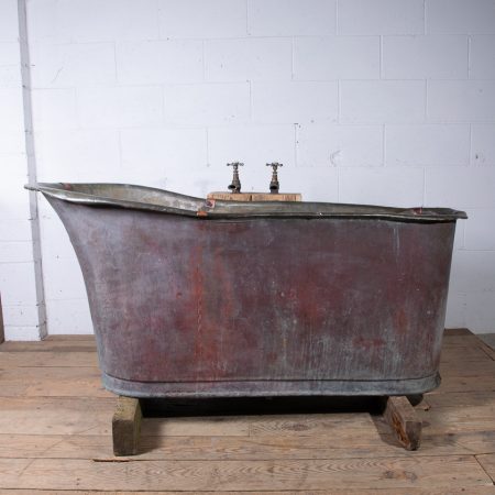 Copper Slipper Bath