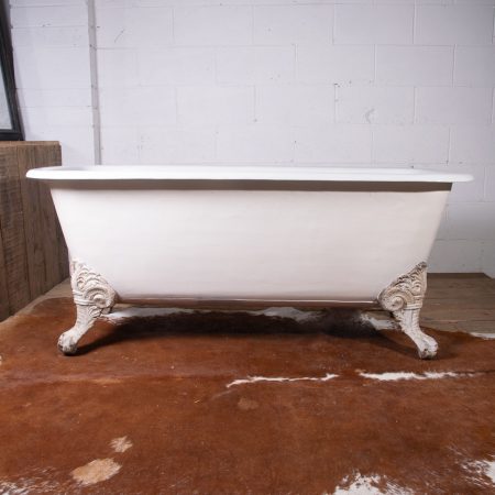 Rectangular Rolltop Clawfoot Bath