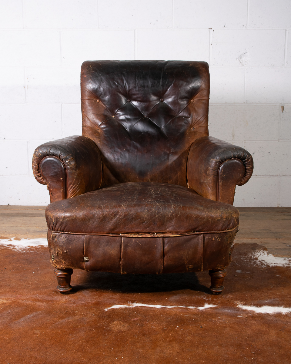 Leather Club Armchair