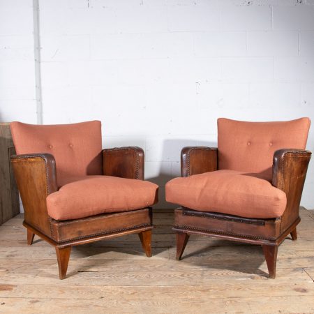 Pair of Art Deco Armchairs