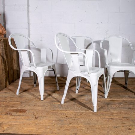 Tolix Model C Armchairs