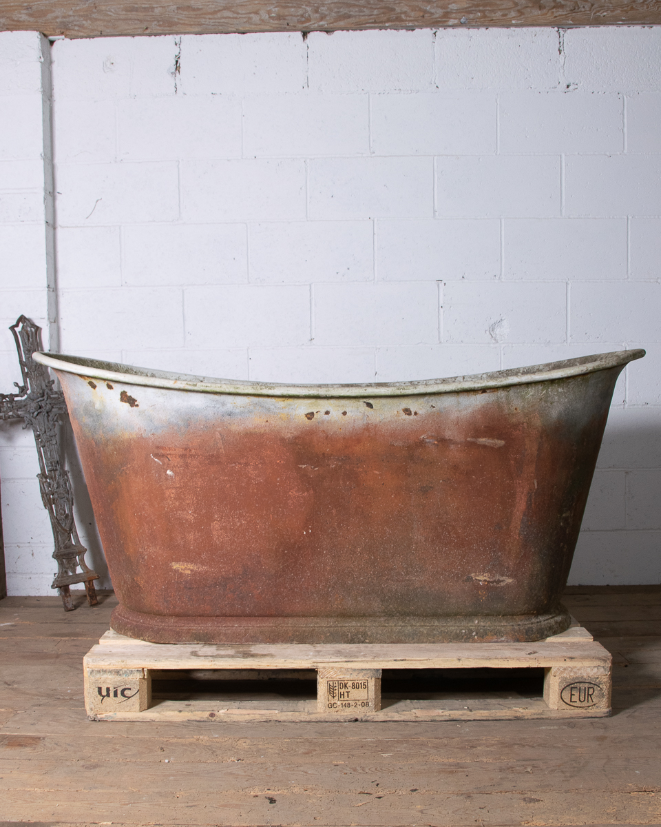 Antique French Bateau Bath