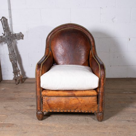 Leather Club Armchair