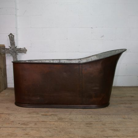 Copper Slipper Bath