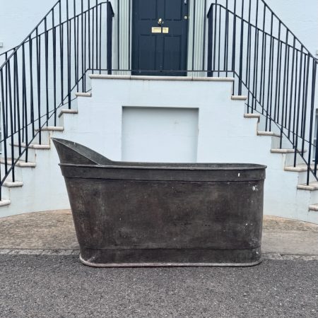 Antique Copper Slipper Bath